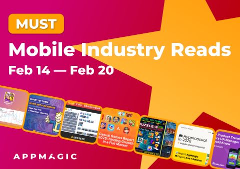 移动游戏行业本周必读（2月14日—2月20日）☕️ 情人节虽已过去，但我们仍在传递爱意——当然，是对行业专家优质内容的热爱💞