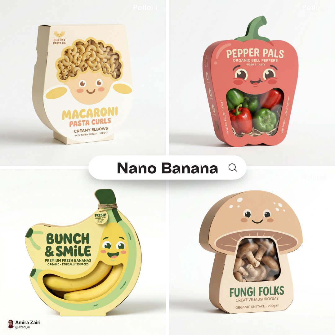 Playful designer packaging for [product name], creative b...