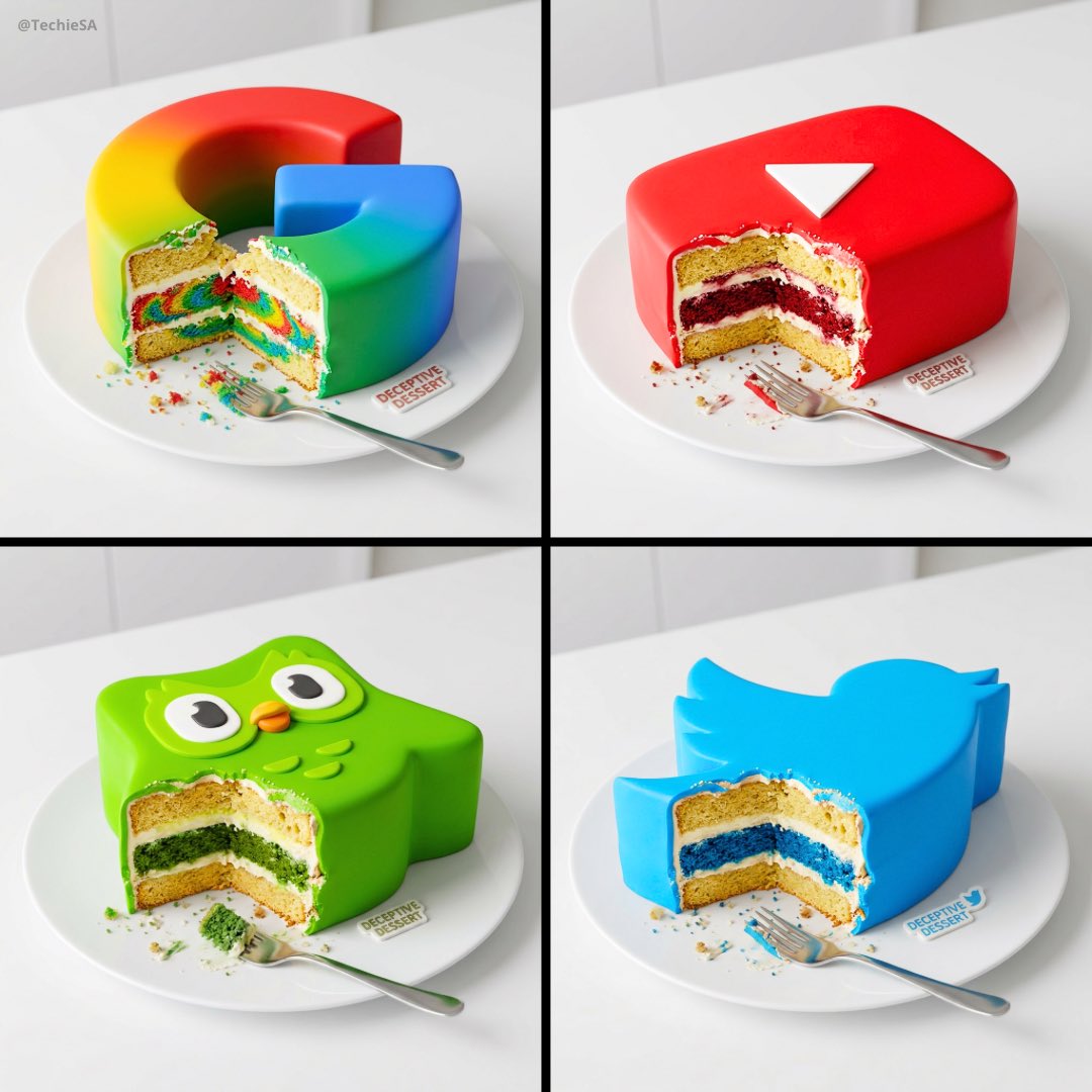 Generate a hyper-realistic digital illustration of a cake...