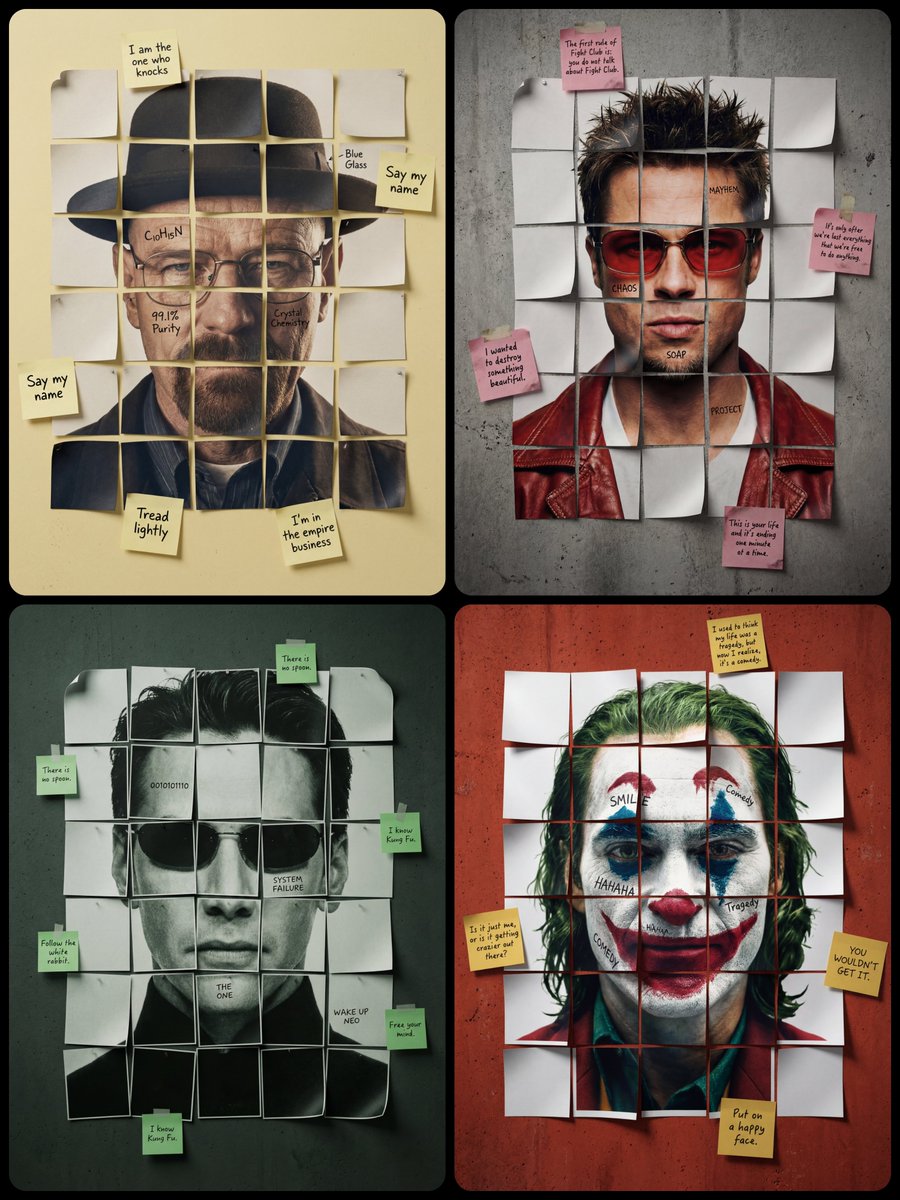 A minimalist cinematic colored poster featuring a [Charac...