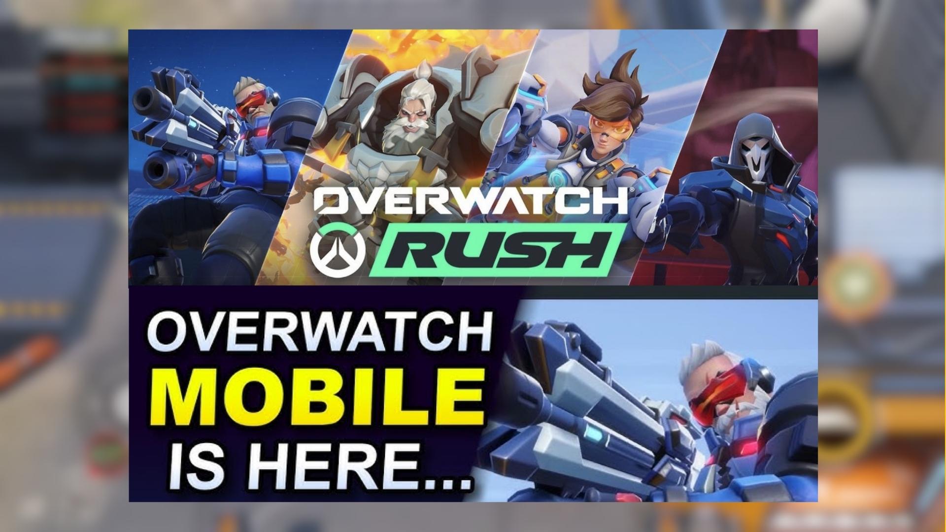 🎮 暴雪公布《守望先锋：冲刺》手游版