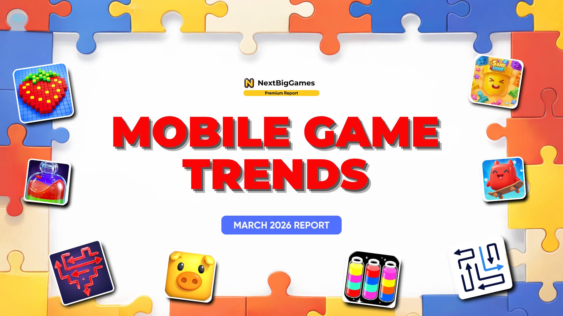 混合休闲移动游戏趋势 - 2026年3月