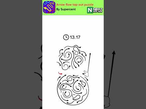 Supercent推出的箭头流转点击消除谜题 | NextBigAds | 广告情报 #NextBigAds