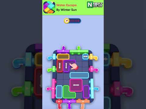 水之逃脱 - 看这水完美填满 👀🔥 #下一个爆款广告 #手机游戏